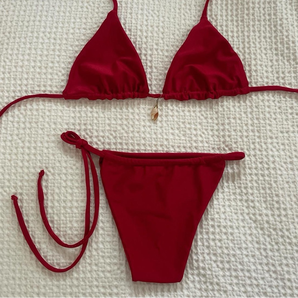 Red Bikini Set - image 1